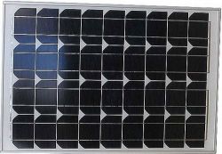 Fotovoltaický solární panel 12V/50W/2,48A