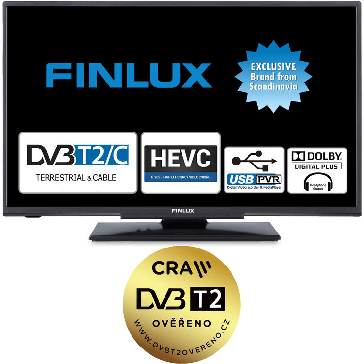Finlux TV24FHE4220 - ULTRATENKÁ T2